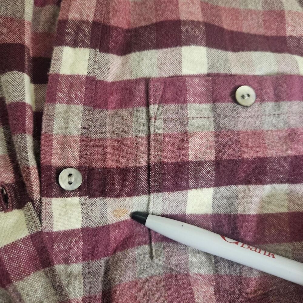 Llbean Women's Purple and Pink Shirt - Picture 4 of 4
